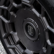 Land Rover Defender on AL13 LUX12 forged wheels in Brushed Satin Shadow Grey finish