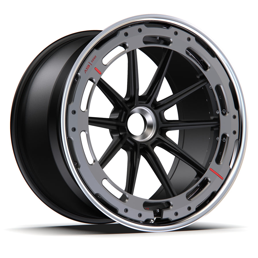 AL13 R10-109R forged wheel with center lock cap