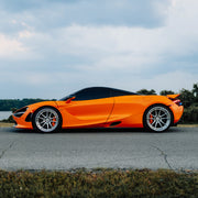 McLaren 720S on AL13 R10 forged wheels in Brushed Gloss / Polished Gloss finish