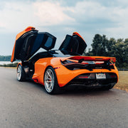 McLaren 720S on AL13 R10 forged wheels in Brushed Gloss / Polished Gloss finish