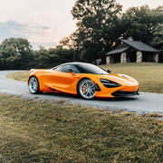 McLaren 720S on AL13 R10 forged wheels in Brushed Gloss / Polished Gloss finish