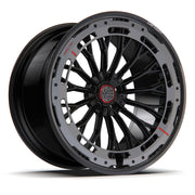 AL13 R100-109R Carbon6 carbon hybrid forged wheel