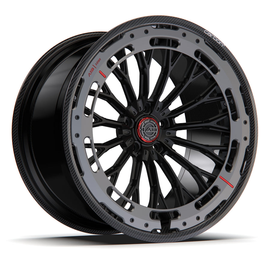 AL13 R100-109R Carbon6 carbon hybrid forged wheel