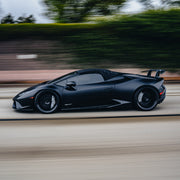 Lamborghini Huracan Performante on AL13 R100 forged wheels in Gloss Precision Black finish