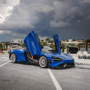 McLaren 720S on AL13 R100 forged wheels in Satin Polished finish