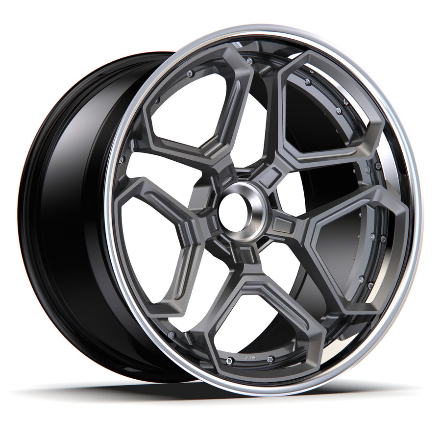 AL13 R105 forged wheel with center lock cap