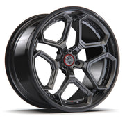 AL13 R105 Carbon6 carbon hybrid forged wheel