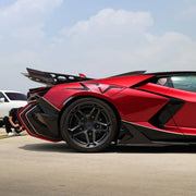 Lamborghini Revuelto on AL13 R105 forged wheels in Gloss Forged Graphite finish