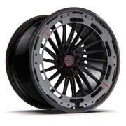AL13 R120-109R Carbon6 carbon hybrid forged wheel
