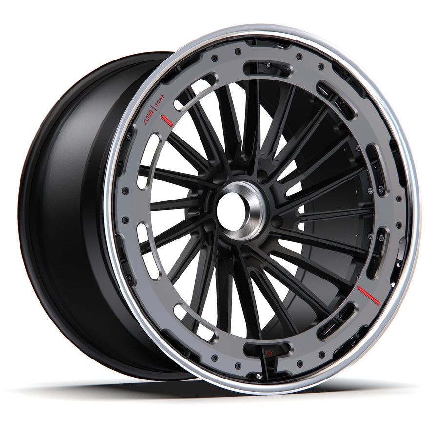 AL13 R120-109R forged wheel with center lock cap