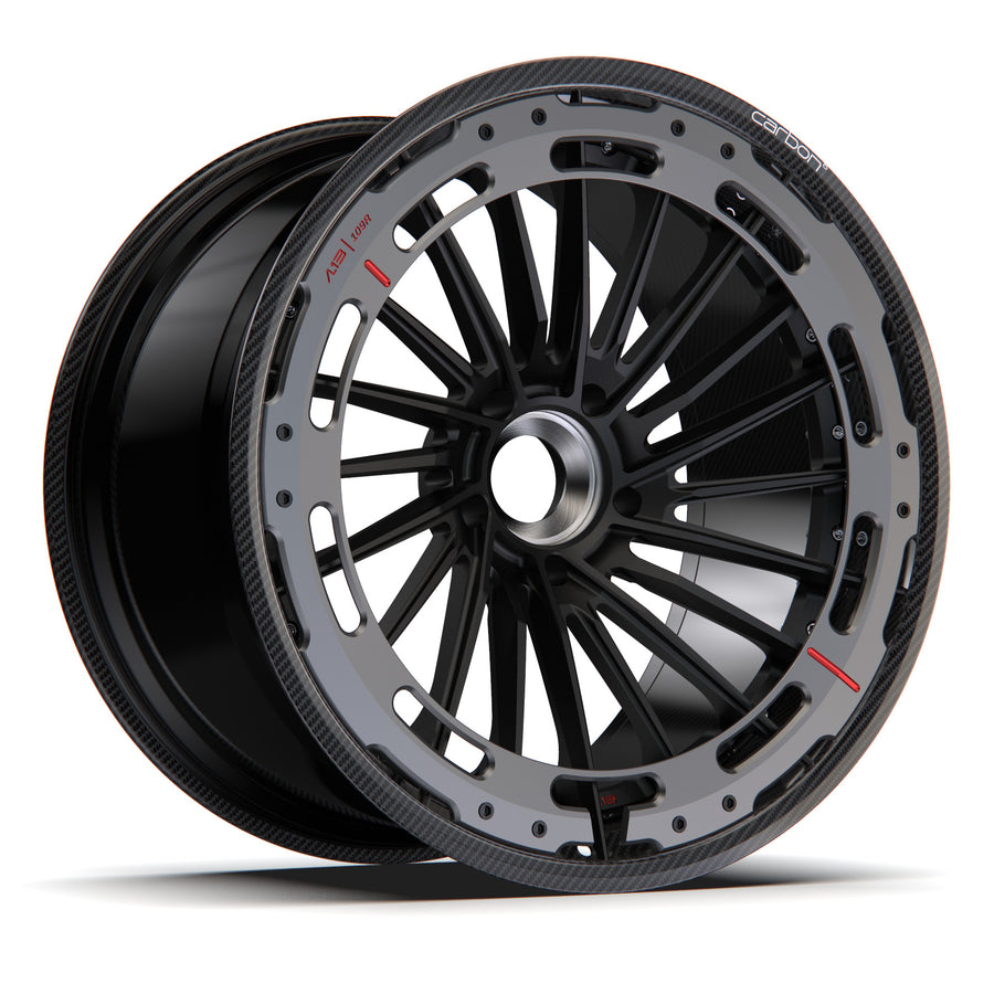 AL13 R120-109R Carbon6 carbon hybrid forged wheel