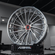 AL13 R120 3-piece forged wheel