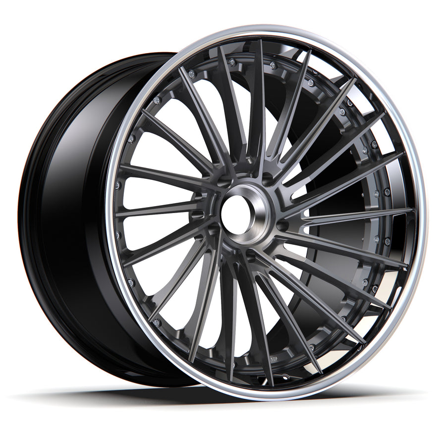AL13 R120 forged wheel with center lock cap