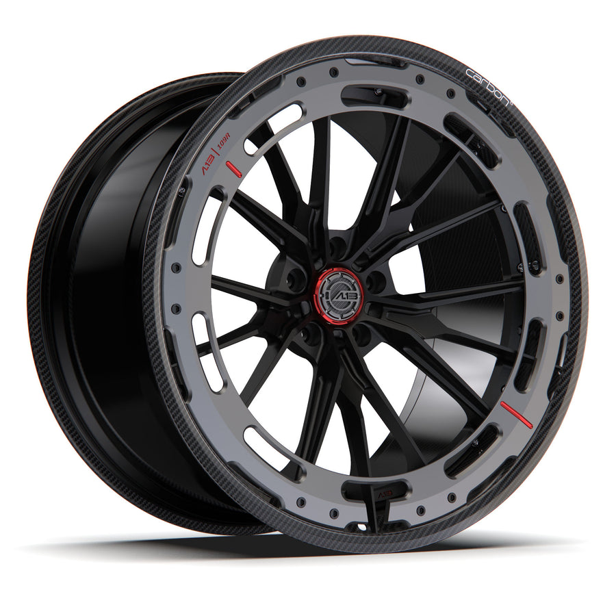 AL13 R130-109R Carbon6 carbon hybrid forged wheel