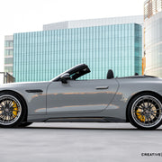 Mercedes-AMG SL63 on AL13 R130 forged wheels in Brushed Gloss Shadow Grey / Polished Gloss finish