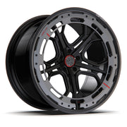 AL13 R140-109R Carbon6 carbon hybrid forged wheel