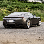 Ferrari Roma on AL13 R140 forged wheels in Polished Gloss finish