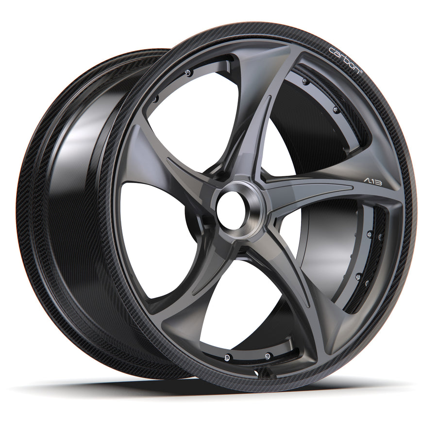 AL13 R190 Carbon6 carbon hybrid forged wheel