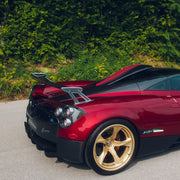 Pagani Huayra on AL13 R190 forged wheels in Polished Satin Champagne Gold / Polished Gloss Champagne Gold finish