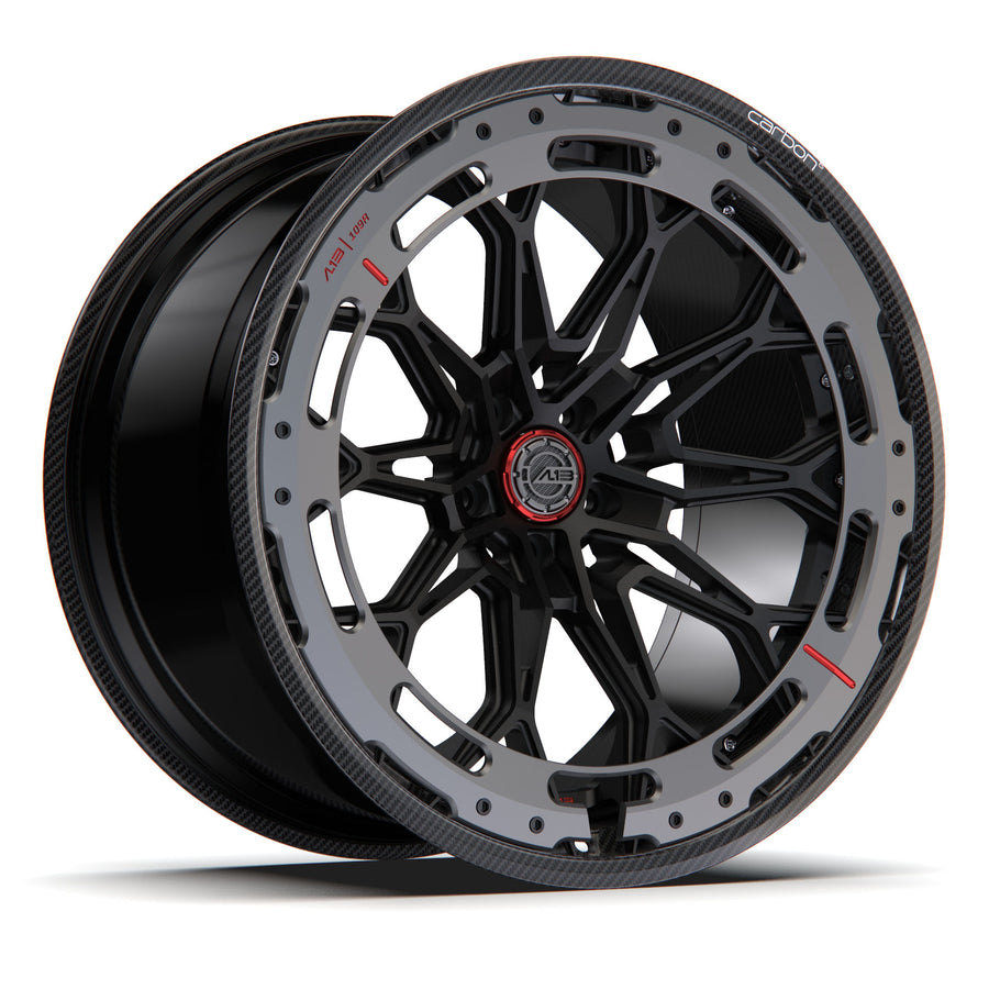 AL13 R300-109R Carbon6 carbon hybrid forged wheel