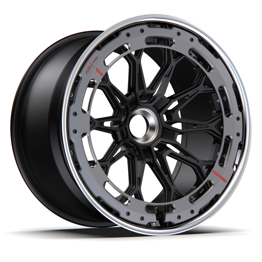 AL13 R300-109R forged wheel with center lock cap