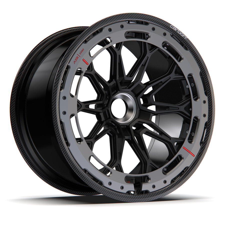 AL13 R300-109R Carbon6 carbon hybrid forged wheel