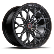 AL13 R300 Carbon6 carbon hybrid forged wheel