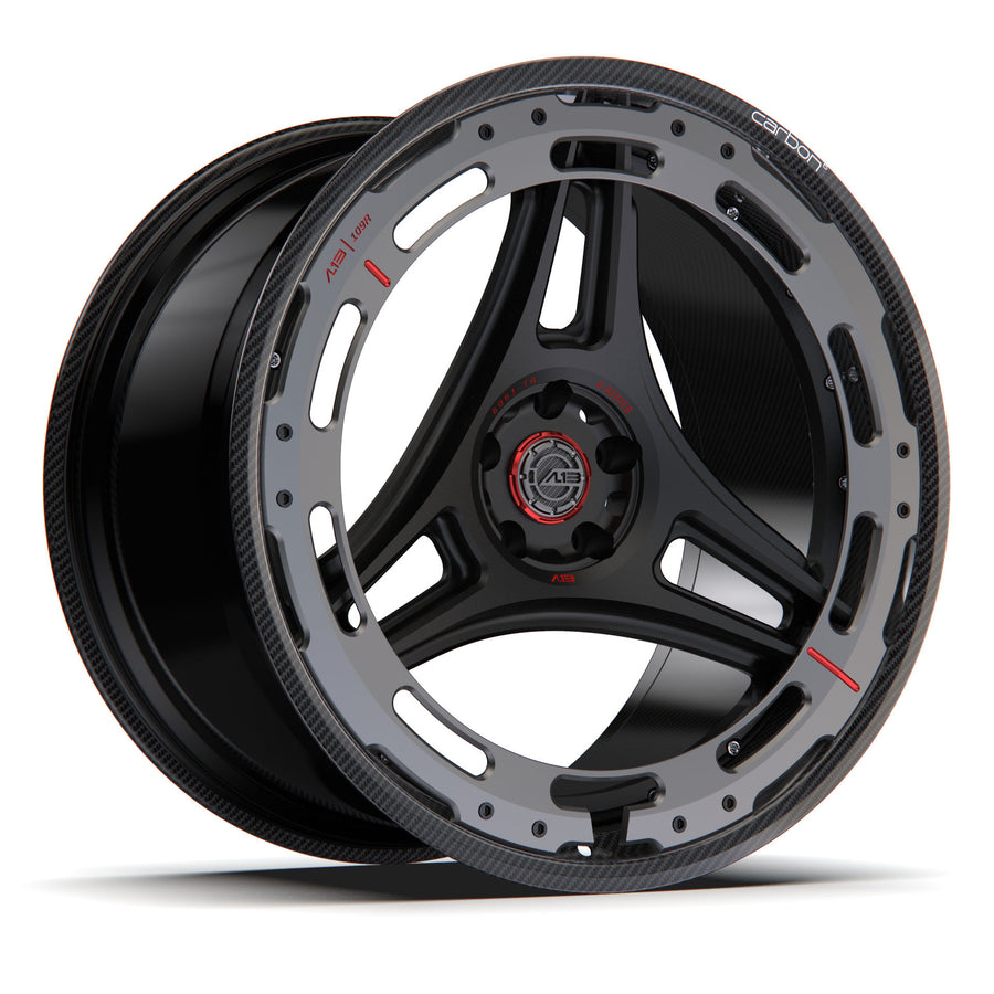 AL13 R35-109R Carbon6 carbon hybrid forged wheel