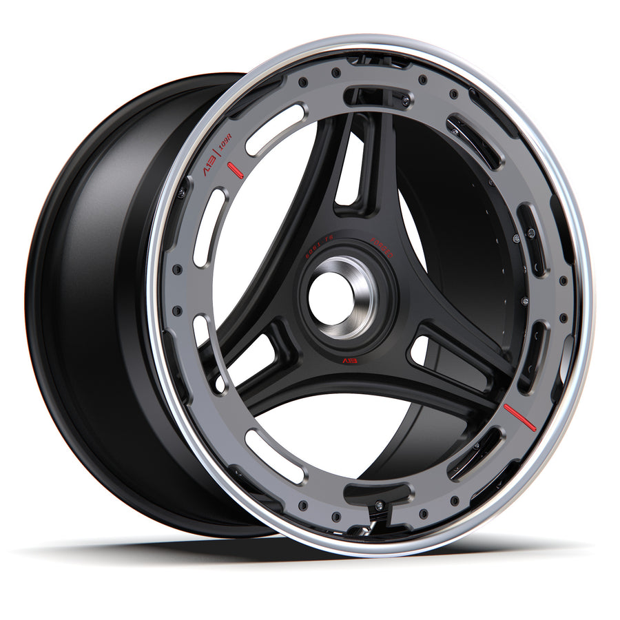 AL13 R35-109R forged wheel with center lock cap