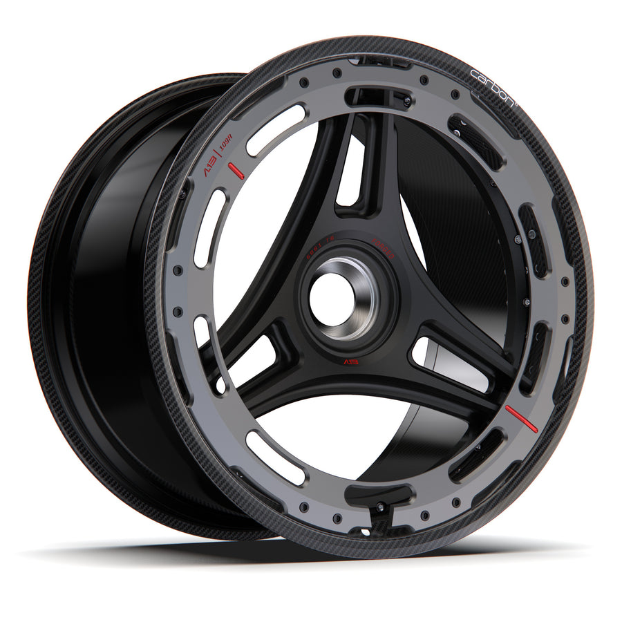 AL13 R35-109R Carbon6 carbon hybrid forged wheel