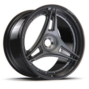 AL13 R35 Carbon6 carbon hybrid forged wheel