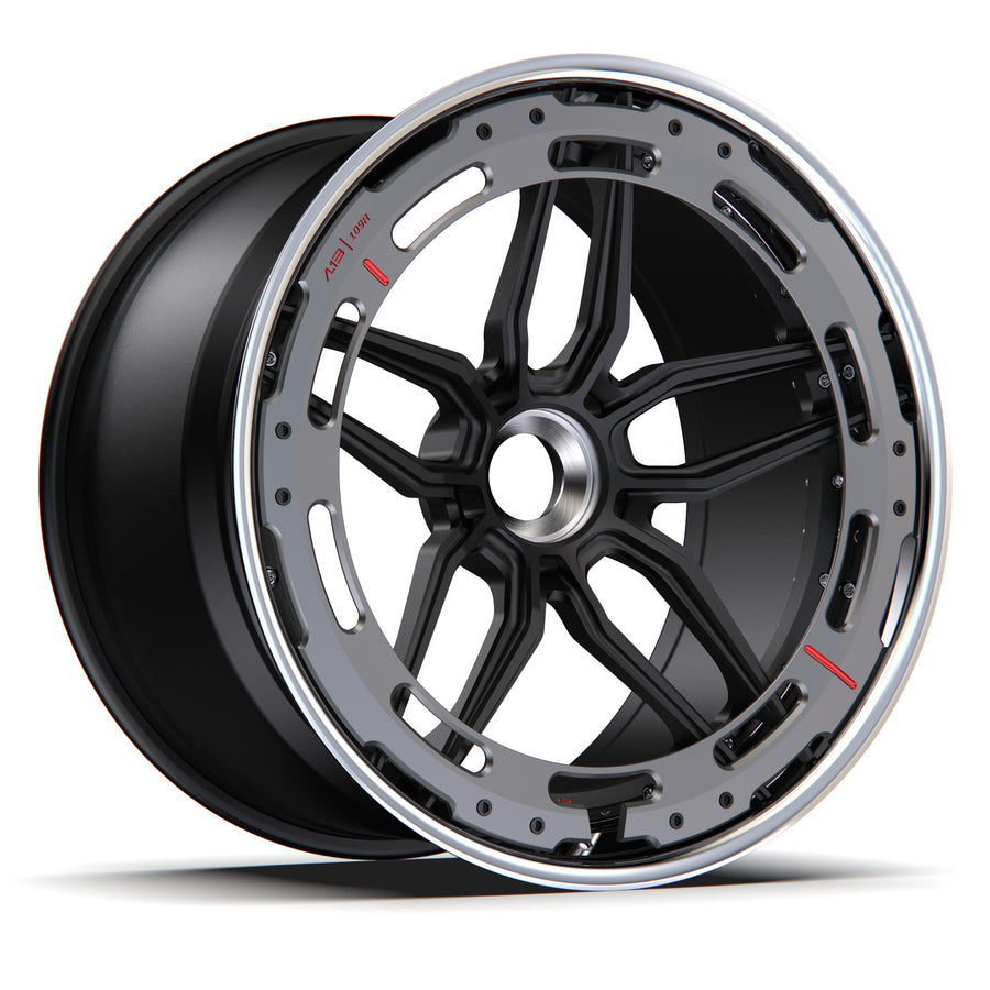 AL13 R50-109R forged wheel with center lock cap
