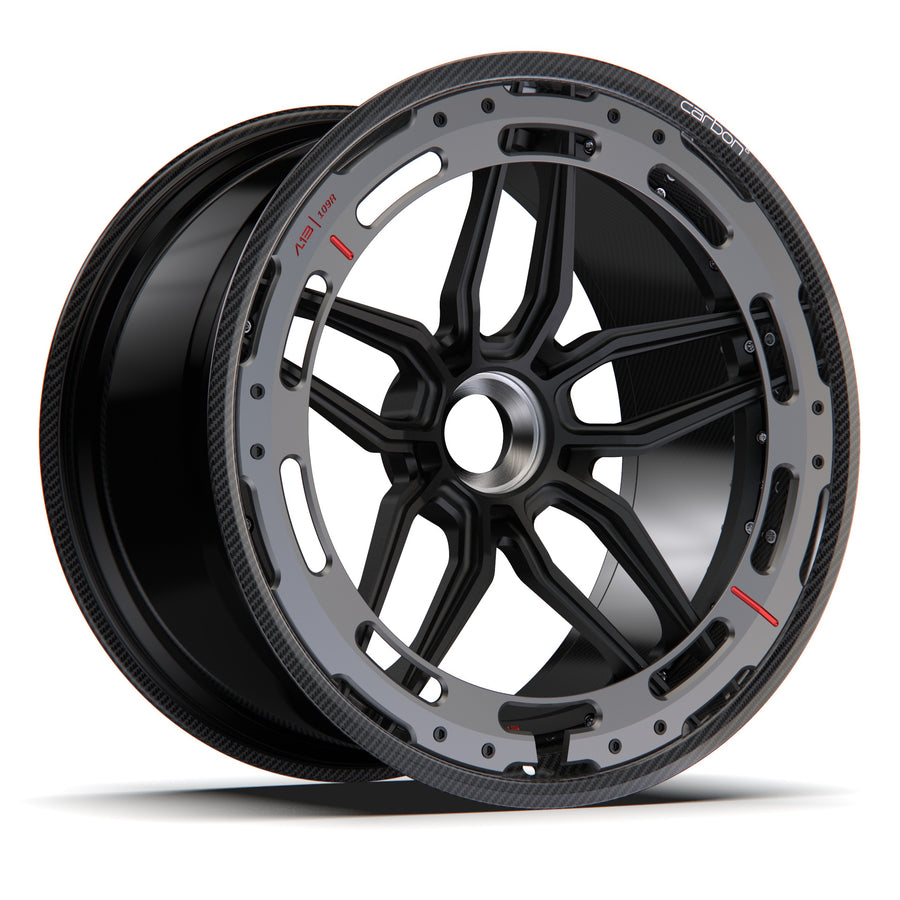 AL13 R50-109R Carbon6 carbon hybrid forged wheel