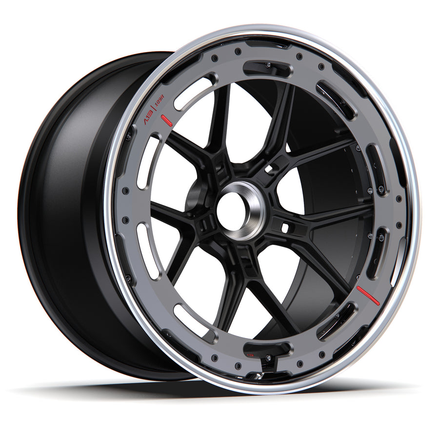 AL13 R60-109R forged wheel with center lock cap