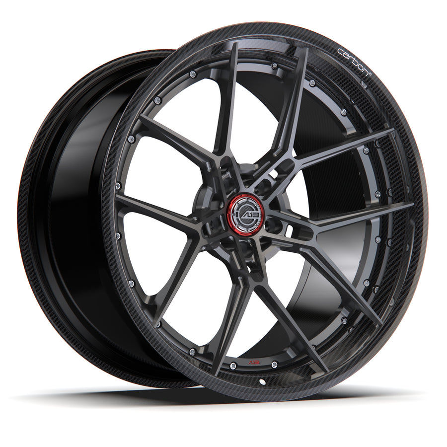 AL13 R60 Carbon6 carbon hybrid forged wheel