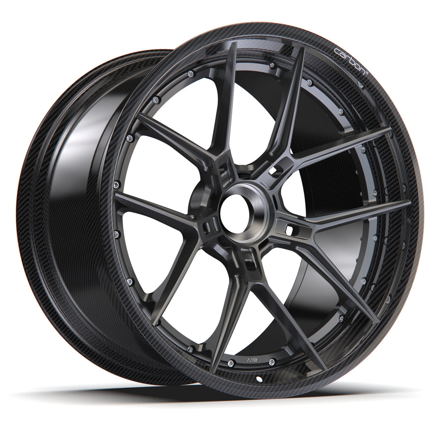 AL13 R60 Carbon6 carbon hybrid forged wheel
