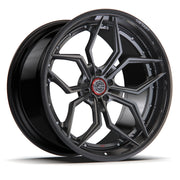 AL13 R70 Carbon6 carbon hybrid forged wheel