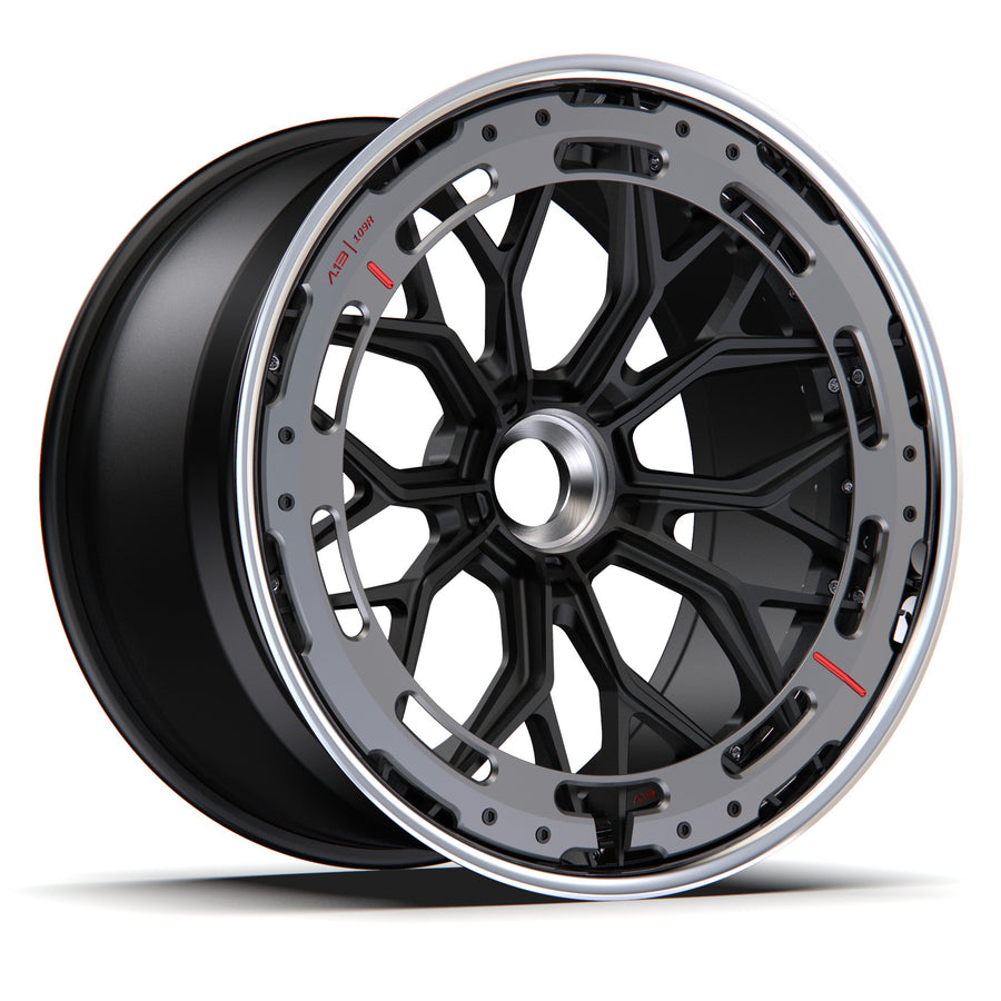 AL13 R80-109R forged wheel with center lock cap