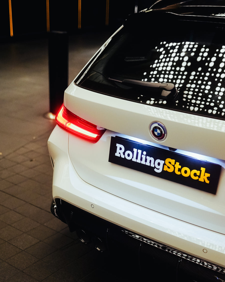BMW M3 Touring on AL13 R80 forged wheels in Satin Polished / Gloss Polished finish