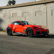 Ferrari Purosangue on AL13 R80 forged wheels in Gloss Black finish