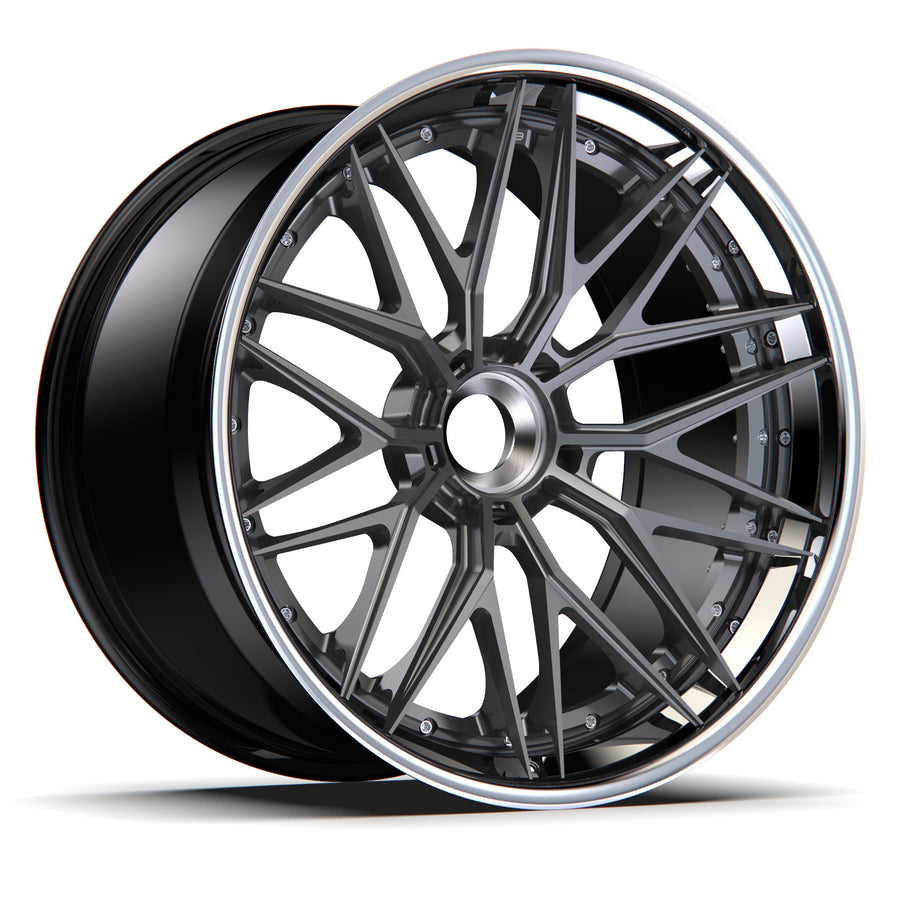 AL13 R90 forged wheel with center lock cap