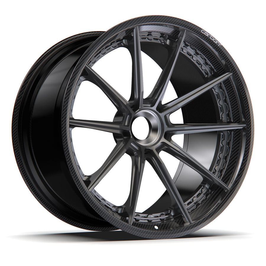 AL13 RS10 Carbon6 carbon hybrid forged wheel