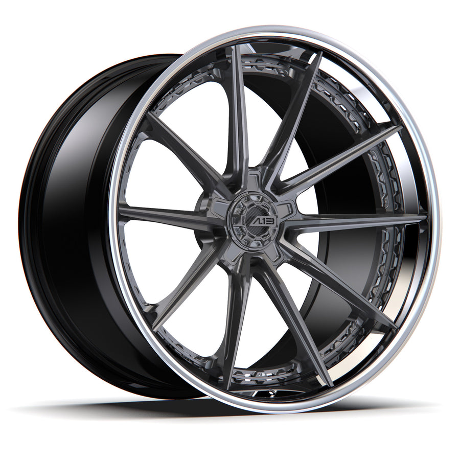 AL13 RS10 forged wheel with ACL center-lock style cap