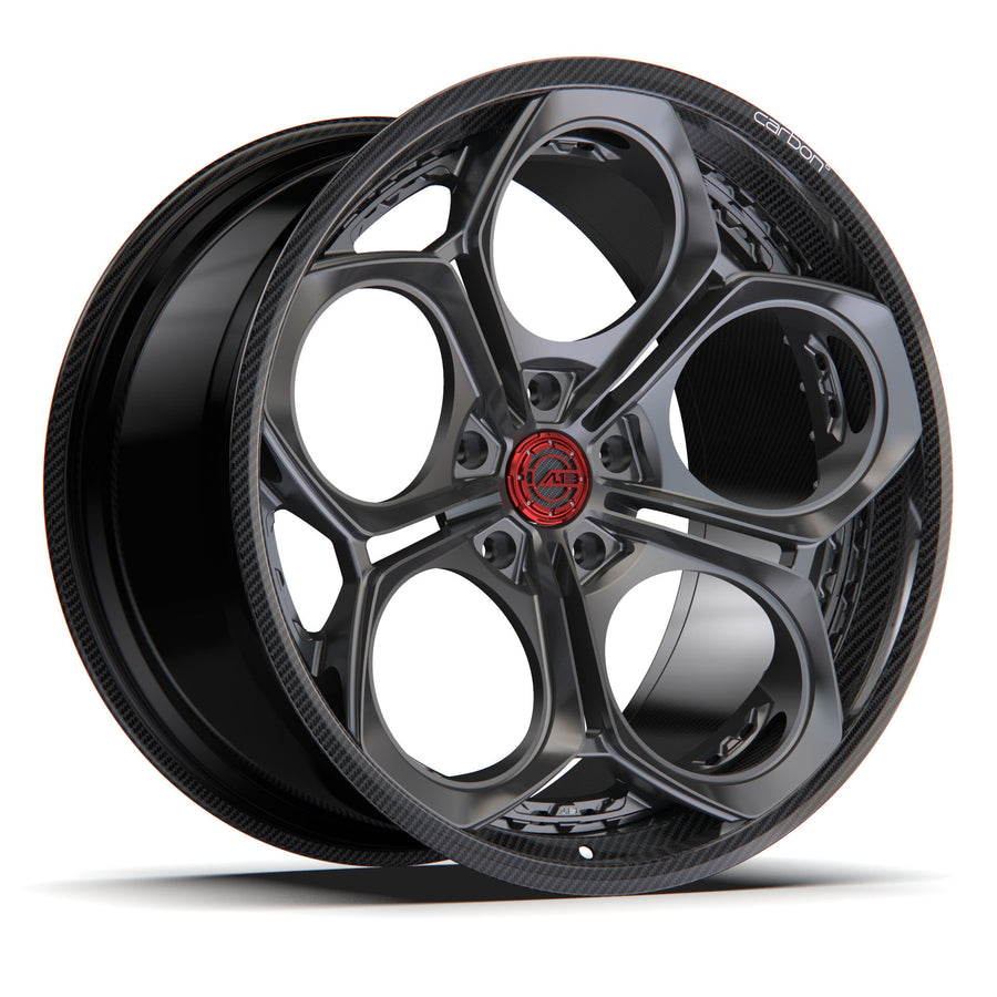 AL13 RS110 Carbon6 carbon hybrid forged wheel
