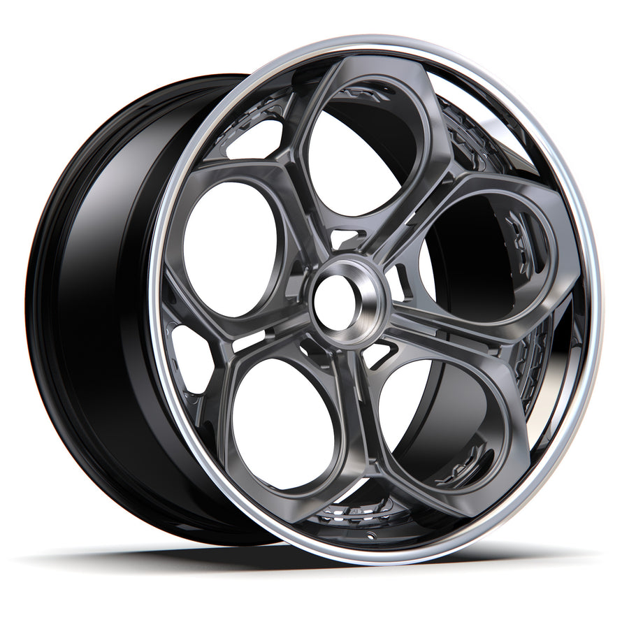 AL13 RS110 forged wheel with center lock cap
