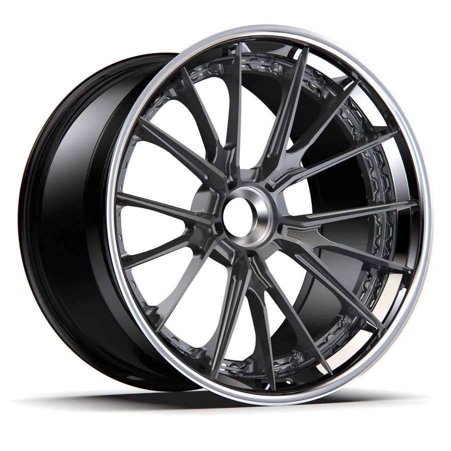 AL13 RS130 forged wheel with center lock cap