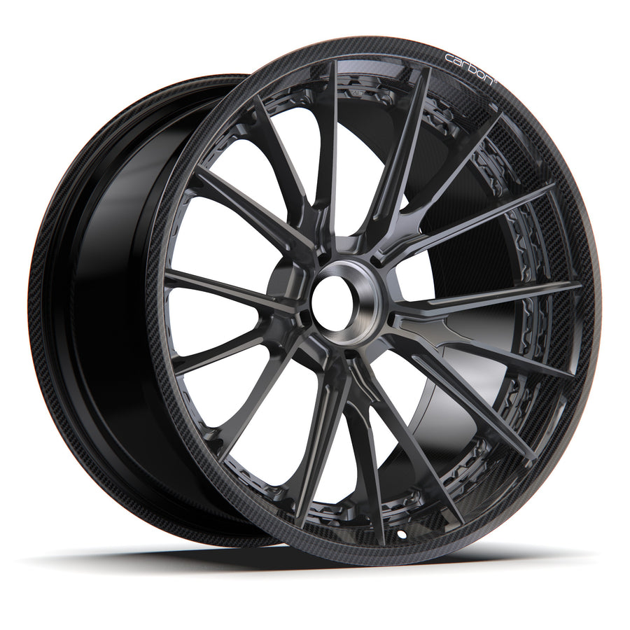AL13 RS130 Carbon6 carbon hybrid forged wheel