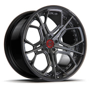 AL13 RS140 Carbon6 carbon hybrid forged wheel