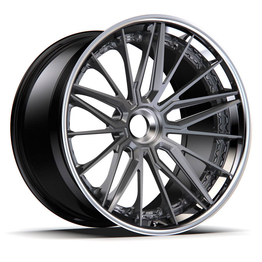 AL13 RS17 forged wheel with center lock cap