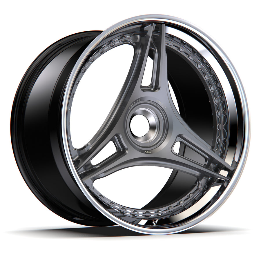 AL13 RS35 forged wheel with center lock cap
